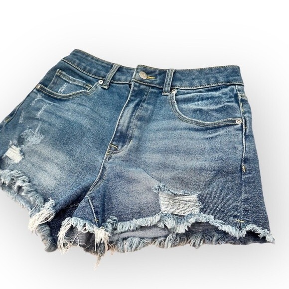 Harper distressed Jean shorts size 27 - Picture 4 of 5